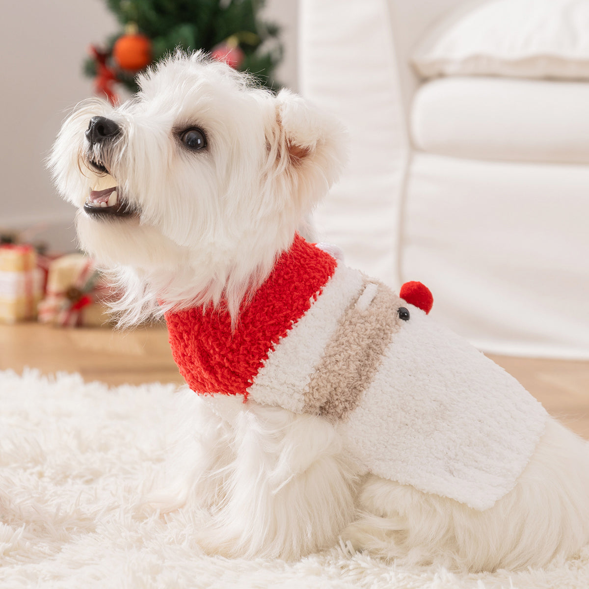 ウィズワン クリスマス 犬服 サンタクロース コスチューム あたたかい コスプレ イベント 猫 犬 おしゃれ 男の子 女の子 with WaN