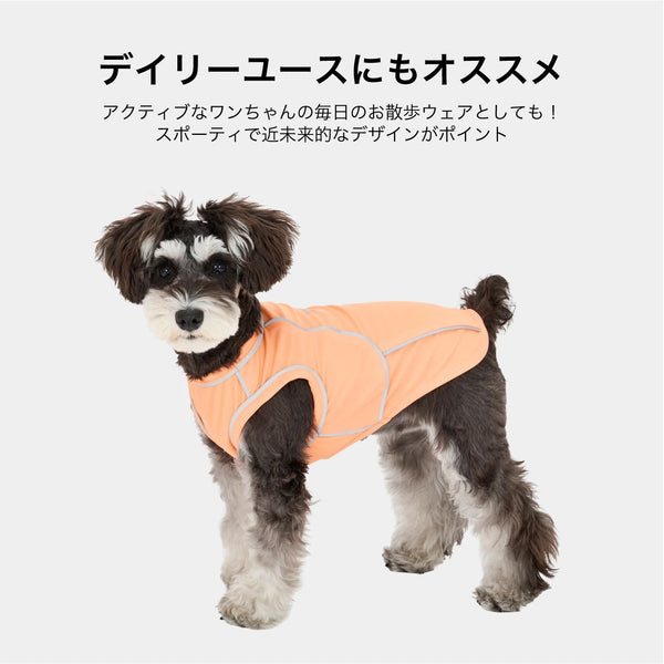 セール マンダリンブラザーズ 夜散歩 接触冷感 リフレクティブTシャツ 夏服 リフレクター UPF50+ ひんやり ドッグウェア 犬服 男の子 女の子 おしゃれ MANDARINE BROTHERS