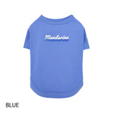 マンダリンブラザーズ 接触冷感 防虫 シャドウロゴクールTシャツ おしゃれ 夏服 虫よけ クールシャツ ひんやり ドッグウェア 犬服 男の子 女の子 おしゃれ MANDARINE BROTHERS