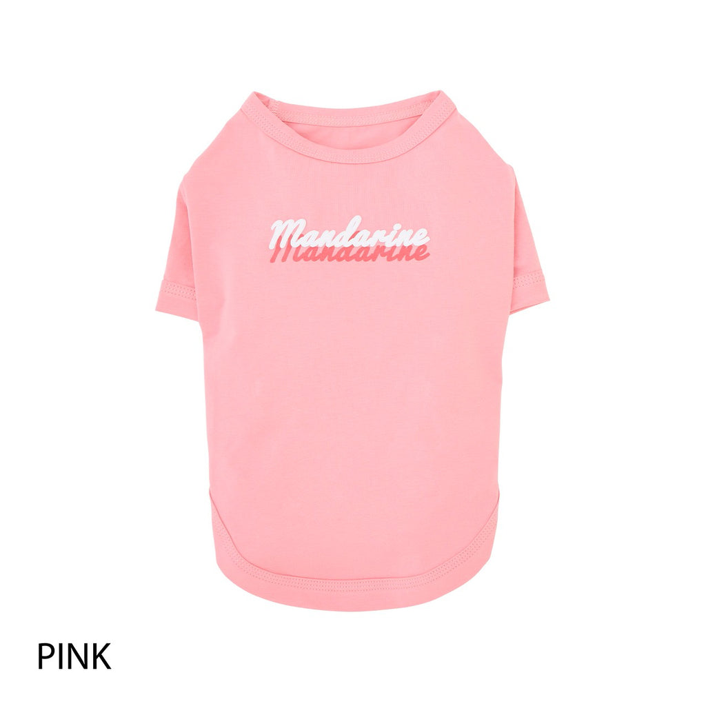 セール マンダリンブラザーズ 接触冷感 防虫 シャドウロゴクールTシャツ おしゃれ 夏服 虫よけ クールシャツ ひんやり ドッグウェア 犬服 男の子 女の子 おしゃれ MANDARINE BROTHERS