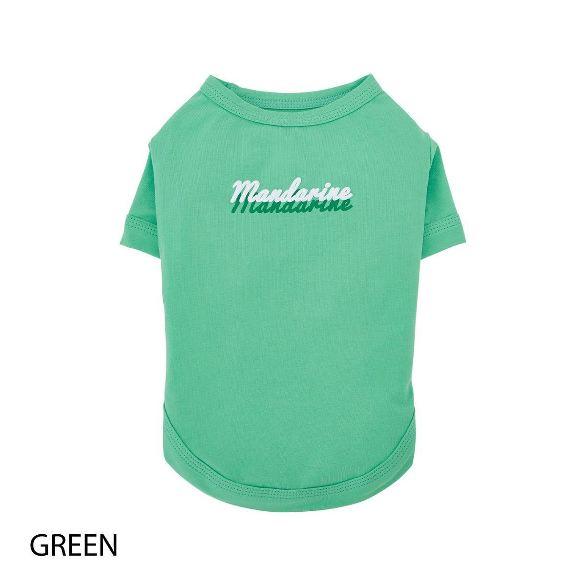 セール マンダリンブラザーズ 接触冷感 防虫 シャドウロゴクールTシャツ おしゃれ 夏服 虫よけ クールシャツ ひんやり ドッグウェア 犬服 男の子 女の子 おしゃれ MANDARINE BROTHERS