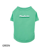 マンダリンブラザーズ 接触冷感 防虫 シャドウロゴクールTシャツ おしゃれ 夏服 虫よけ クールシャツ ひんやり ドッグウェア 犬服 男の子 女の子 おしゃれ MANDARINE BROTHERS