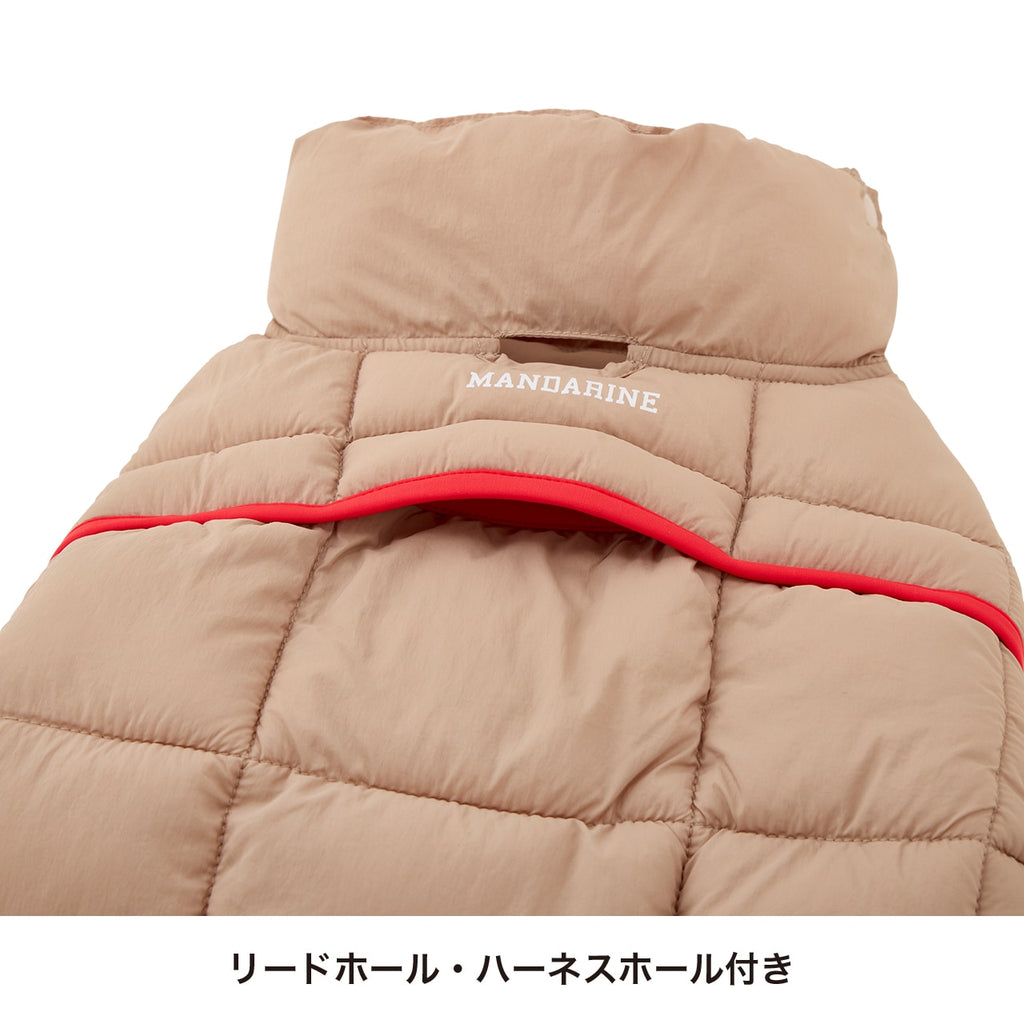 セール マンダリンブラザーズ 撥水加工 スーパーライトパフベスト ドッグウェア 冬 ベスト 防寒 男の子 女の子 おしゃれ MANDARINE BROTHERS
