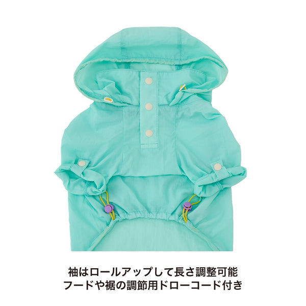 セール マンダリンブラザーズ 撥水加工 ウィンドブレーカー フード ドッグウェア 防寒 アウター 雨具 軽量 男の子 女の子 おしゃれ MANDARINE BROTHERS