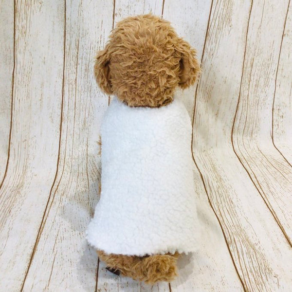 ウィズワン パジャマ 着る毛布 ベスト リバーシブル らくらくワン ハンドメイド 秋冬 犬服 男の子 女の子 おしゃれ with WaN