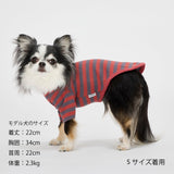 NEW マンダリンブラザーズ 防虫 ボーダーTシャツ レトロ ヴィンテージ ドッグウェア 犬服 男の子 女の子 おしゃれ MANDARINE BROTHERS