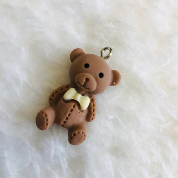 ウィズワン うちの子 名前入り チョーカー 迷子札 くま テディベア ハンドメイド アクセサリー 犬 猫 男の子 女の子 おしゃれ with WaN
