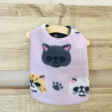 ウィズワン パジャマ 着る毛布 ベスト リバーシブル らくらくワン ハンドメイド 秋冬 犬服 男の子 女の子 おしゃれ with WaN