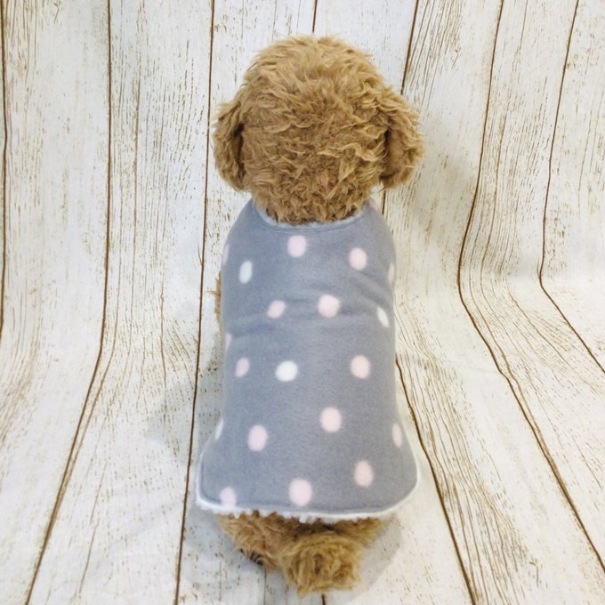 ウィズワン パジャマ 着る毛布 ベスト リバーシブル らくらくワン ハンドメイド 秋冬 犬服 男の子 女の子 おしゃれ with WaN