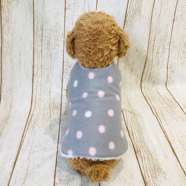 ウィズワン パジャマ 着る毛布 ベスト リバーシブル らくらくワン ハンドメイド 秋冬 犬服 男の子 女の子 おしゃれ with WaN