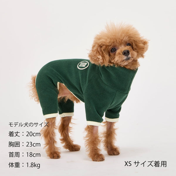 NEW マンダリンブラザーズ ロンパース ミニロゴボアスーツ つなぎ カバーオール ドッグウェア 犬服 男の子 女の子 おしゃれ MANDARINE BROTHERS