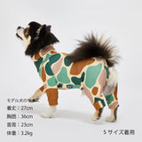 NEW マンダリンブラザーズ ロンパース スキンタイトスーツマルチプリント つなぎ ドッグウェア 犬服 男の子 女の子 おしゃれ MANDARINE BROTHERS