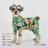 NEW マンダリンブラザーズ ロンパース スキンタイトスーツマルチプリント つなぎ ドッグウェア 犬服 男の子 女の子 おしゃれ MANDARINE BROTHERS