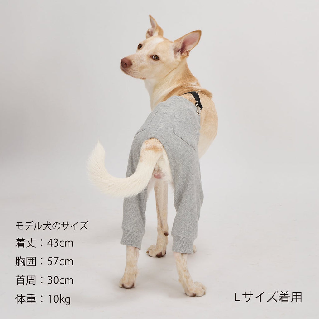 NEW マンダリンブラザーズ サスペンダーパンツ スウェットパンツ 本革 背あて レイヤードスタイル ドッグウェア 冬 男の子 女の子 おしゃれ MANDARINE BROTHERS