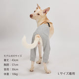 NEW マンダリンブラザーズ サスペンダーパンツ スウェットパンツ 本革 背あて レイヤードスタイル ドッグウェア 冬 男の子 女の子 おしゃれ MANDARINE BROTHERS