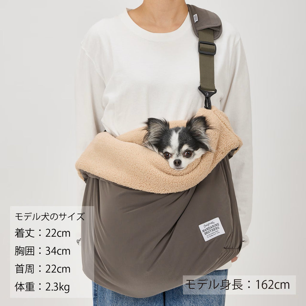 NEW マンダリンブラザーズ スリーピングバッグ スリング 3WAY 犬 キャリーバッグ ドッグウェア 犬 男の子 女の子 おしゃれ MANDARINE BROTHERS