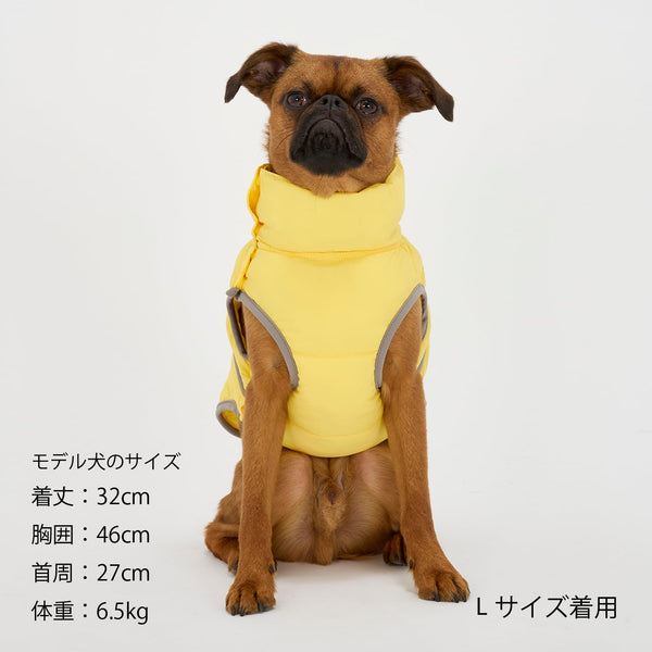 NEW マンダリンブラザーズ 防寒 撥水加工 スーパーライトパフベスト ダウンベスト パッカブル ドッグウェア 冬 男の子 女の子 おしゃれ MANDARINE BROTHERS