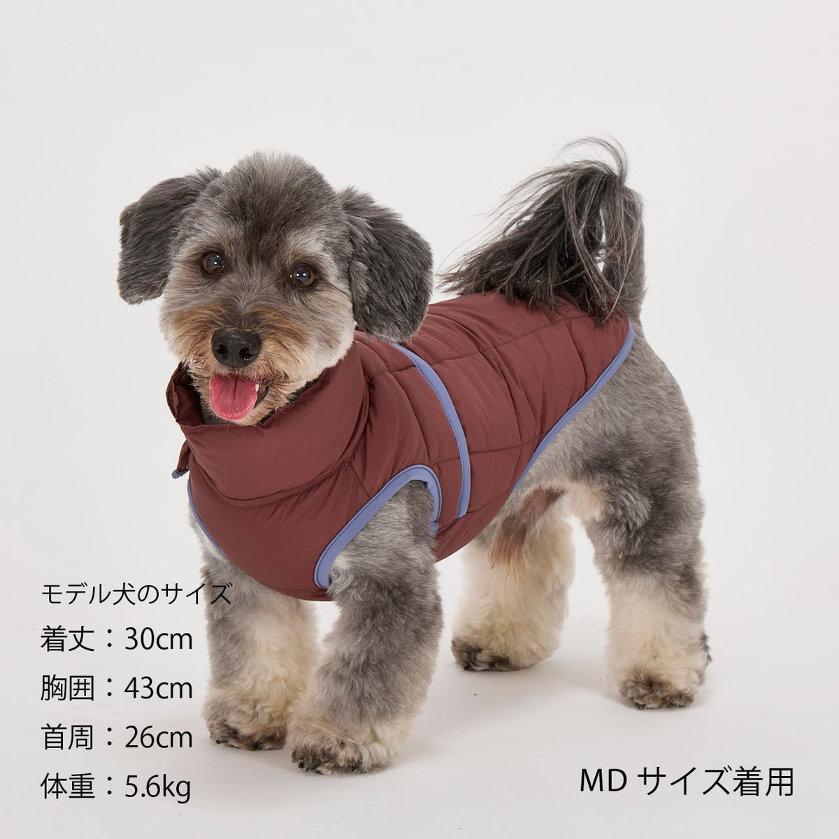 NEW マンダリンブラザーズ 防寒 撥水加工 スーパーライトパフベスト ダウンベスト パッカブル ドッグウェア 冬 男の子 女の子 おしゃれ MANDARINE BROTHERS