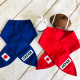 ウィズワン 日本代表 応援グッズ スカーフ イベント バンダナ ハンドメイド アクセサリー 手作り 男の子 女の子 おしゃれ with WaN