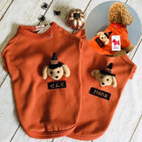 ウィズワン 愛犬のお名前入り ハロウィン 国産 Tシャツ うちの子 イベント ハロウィーン 犬服 男の子 女の子 おしゃれ with WaN