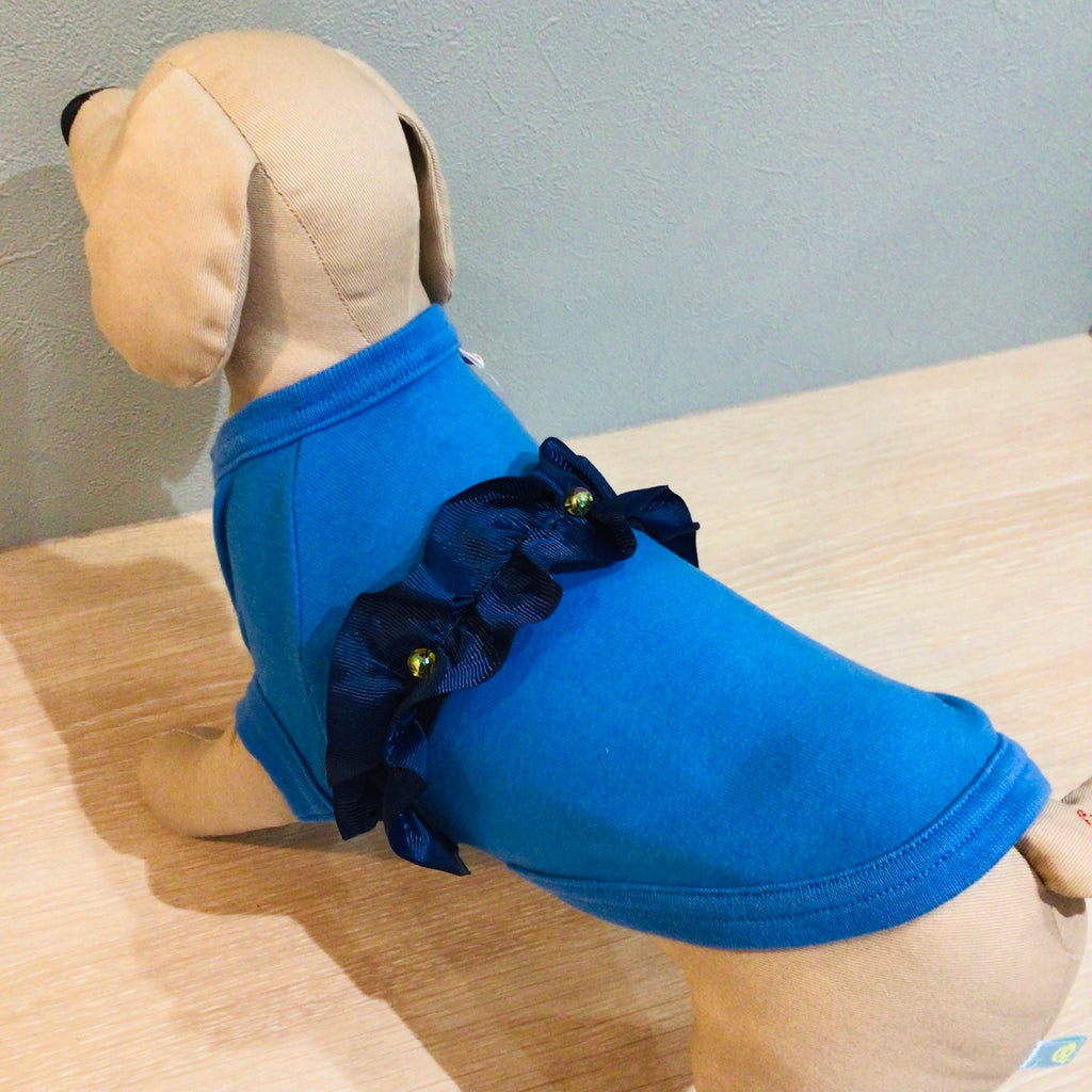 セール ウィズワン 国産フリルTシャツ 犬の服  防寒  犬 服 ドッグウェア 猫 犬服 おしゃれ 男の子 女の子 with WaN