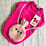 セール ウィズワン ポシェット風 うさぎ Tシャツ 国産 イベント コスプレ かわいい イースター 犬服 男の子 女の子 おしゃれ with WaN