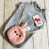 セール ウィズワン ポシェット風 うさぎ Tシャツ 国産 イベント コスプレ かわいい イースター 犬服 男の子 女の子 おしゃれ with WaN
