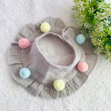 ウィズワン ぽんぽんフリルスタイ ケープ つけ襟 バンダナスタイ イベント アクセサリー 小型犬 犬 猫 男の子 女の子 おしゃれ with WaN