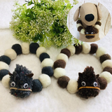 ウィズワン 2026 午年 ボンボンチョーカー 馬 ポンポンチョーカー ハンドメイド アクセサリー イベント 男の子 女の子 おしゃれ with WaN