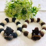 ウィズワン 2026 午年 ボンボンチョーカー 馬 ポンポンチョーカー ハンドメイド アクセサリー イベント 男の子 女の子 おしゃれ with WaN