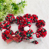 ウィズワン クリスマス ボンボンチョーカー サンタクロース ハンドメイドイベント 男の子 女の子 おしゃれ with WaN