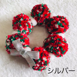 ウィズワン クリスマス ボンボンチョーカー サンタクロース ハンドメイドイベント 男の子 女の子 おしゃれ with WaN