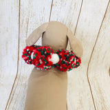 ウィズワン クリスマス ボンボンチョーカー サンタクロース ハンドメイドイベント 男の子 女の子 おしゃれ with WaN