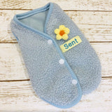 ウィズワン 愛犬のお名前入り 花 ベスト 犬服 防寒 かわいい テディベア 男の子 女の子 おしゃれ with WaN