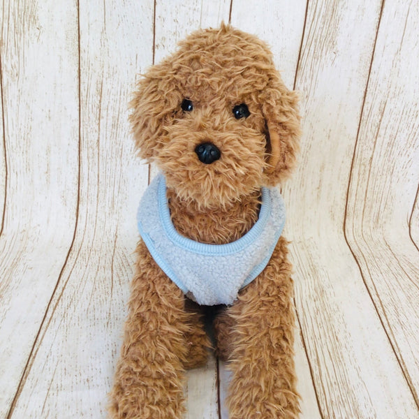 ウィズワン うちの子 名前入り ボアベスト 背中開き あたたかい ハンドメイド 犬 猫 男の子 女の子 おしゃれ with WaN