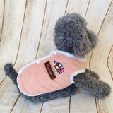 ウィズワン 愛犬のお名前入り ボアベスト 犬服 防寒 かわいい ハリネズミ ぞう 男の子 女の子 おしゃれ with WaN