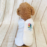 ウィズワン 愛犬のお名前入り ボアベスト 犬服 防寒 かわいい ハリネズミ ぞう 男の子 女の子 おしゃれ with WaN