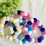 ウィズワン ボンボンチョーカー ボールネックレス アクセサリー ポンポンチョーカー 手作り ハンドメイド 男の子 女の子 おしゃれ with WaN