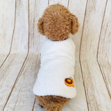 ウィズワン パジャマ 着る毛布 ベスト リバーシブル らくらく 簡単 ハンドメイド 秋冬 犬服 男の子 女の子 おしゃれ with WaN