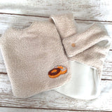 ウィズワン パジャマ 着る毛布 ベスト リバーシブル らくらく 簡単 ハンドメイド 秋冬 犬服 男の子 女の子 おしゃれ with WaN