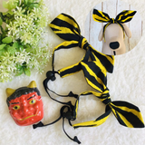 ウィズワン 節分 カチューシャ チョーカー リボン アクセサリー 撮影小物 イベント ネックレス ハンドメイド 手作り 犬 猫 男の子 女の子 おしゃれ with WaN