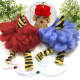 ウィズワン 節分 ウィッグ アクセサリー 赤鬼 青鬼 カチューシャ 撮影小物 イベント 犬 猫 男の子 女の子 おしゃれ with WaN