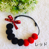 ウィズワン バレンタイン ボンボンチョーカー ハート ハンドメイドイベント 男の子 女の子 おしゃれ with WaN