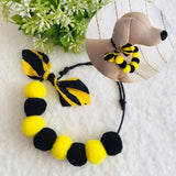 ウィズワン 節分 ボンボンチョーカー 虎 トラ ハンドメイドイベント 男の子 女の子 おしゃれ with WaN