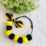 ウィズワン 節分 ボンボンチョーカー 虎 トラ ハンドメイドイベント 男の子 女の子 おしゃれ with WaN