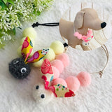 ウィズワン うさぎ ボンボンチョーカー うさぎ 動物 イースター ハンドメイドイベント 男の子 女の子 おしゃれ with WaN