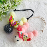 ウィズワン うさぎ ボンボンチョーカー うさぎ 動物 イースター ハンドメイドイベント 男の子 女の子 おしゃれ with WaN