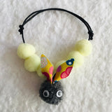 ウィズワン アニマル ボンボンチョーカー うさぎ うま 動物 イースター ハンドメイドイベント 男の子 女の子 おしゃれ with WaN