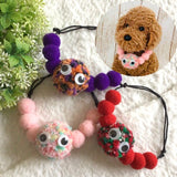 ウィズワン モンスター ボンボンチョーカー モンスター ポンポン おばけ ハロウィン ハンドメイドイベント 男の子 女の子 おしゃれ with WaN