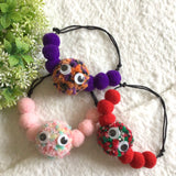 ウィズワン モンスター ボンボンチョーカー モンスター ポンポン おばけ ハロウィン ハンドメイドイベント 男の子 女の子 おしゃれ with WaN